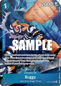 Buggy (OP02-058) - Paramount War (Alternate Art) [OP02-058]