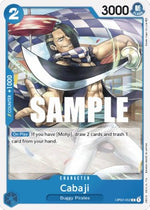 Cabaji (OP02-052) - Paramount War (Common) [OP02-052]