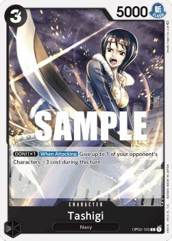 Tashigi (OP02-105) - Paramount War (Common) [OP02-105]