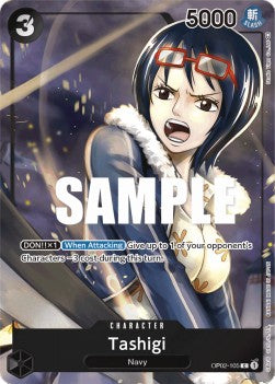 Tashigi (OP02-105) - Paramount War (Alternate Art) [OP02-105]