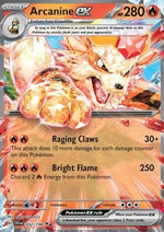 Arcanine ex - Scarlatto e Violetto (Double Rare) [SVI-032]