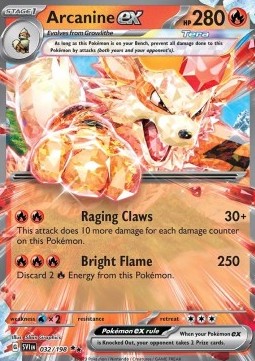 Arcanine ex - Scarlatto e Violetto (Double Rare) [SVI-032]