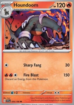 Houndoom - Scarlatto e Violetto (Common) [SVI-034]