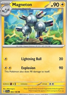 Magneton - Scarlatto e Violetto (Common) [SVI-064]