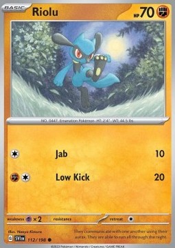 Riolu - Scarlatto e Violetto (Common) [SVI-112]