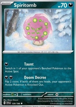 Spiritomb - Scarlatto e Violetto (Uncommon) [SVI-129]