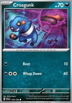 Croagunk - Scarlatto e Violetto (Common) [SVI-130]