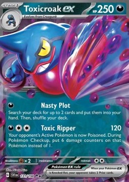 Toxicroak ex - Scarlatto e Violetto (Double Rare) [SVI-131]