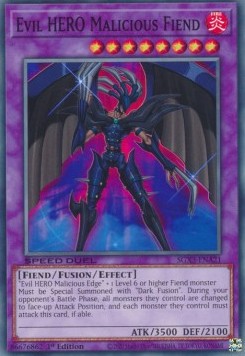 Demone Malicious EROE Malvagio - Speed Duel GX: Duelists of Shadows (Common) [SGX3-A21]
