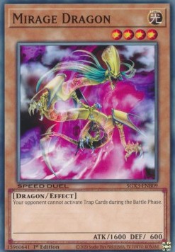 Drago Miraggio - Speed Duel GX: Duelists of Shadows (Common) [SGX3-B09]