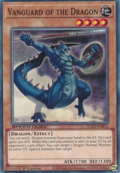 Avanguadia del Drago - Speed Duel GX: Duelists of Shadows (Common) [SGX3-B11]