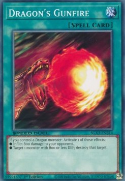 Fiammata di Drago - Speed Duel GX: Duelists of Shadows (Common) [SGX3-B14]