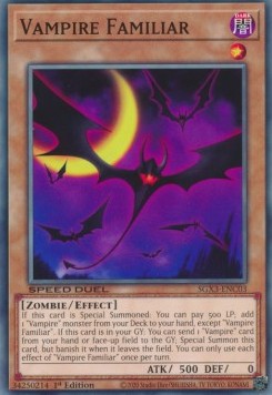 Famiglio Vampiro - Speed Duel GX: Duelists of Shadows (Common) [SGX3-C03]