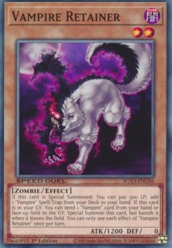 Servitore Vampiro - Speed Duel GX: Duelists of Shadows (Common) [SGX3-C06]