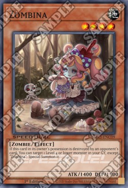 Zombina - Speed Duel GX: Duelists of Shadows (Common) [SGX3-C09]