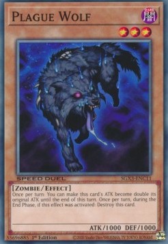 Lupo della Peste - Speed Duel GX: Duelists of Shadows (Common) [SGX3-C11]