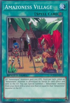 Villaggio Amazoness - Speed Duel GX: Duelists of Shadows (Common) [SGX3-D13]
