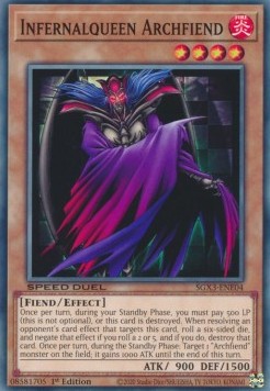 Arcidemone Regina Infernale - Speed Duel GX: Duelists of Shadows (Common) [SGX3-E04]