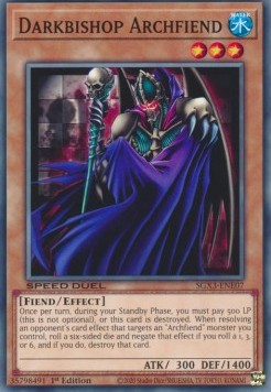 Arcidemone Alfiere Oscuro - Speed Duel GX: Duelists of Shadows (Common) [SGX3-E07]