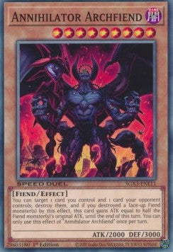 Arcidemone Annientatore - Speed Duel GX: Duelists of Shadows (Common) [SGX3-E11]