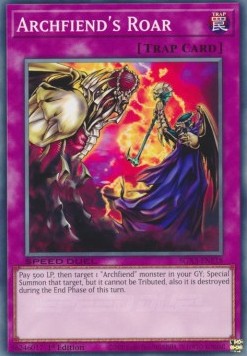 Ruggito dell'Arcidemone - Speed Duel GX: Duelists of Shadows (Common) [SGX3-E18]