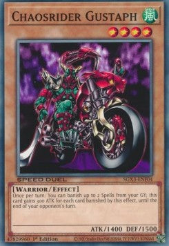 Gustaph Predone del Chaos - Speed Duel GX: Duelists of Shadows (Common) [SGX3-F04]