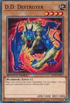 D.D. Distruttore - Speed Duel GX: Duelists of Shadows (Common) [SGX3-F11]
