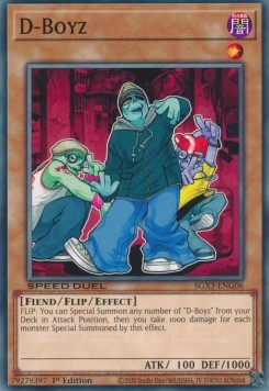 D-Boyz - Speed Duel GX: Duelists of Shadows (Common) [SGX3-G06]