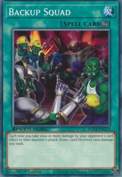 Squadra di Riserva - Speed Duel GX: Duelists of Shadows (Common) [SGX3-G13]