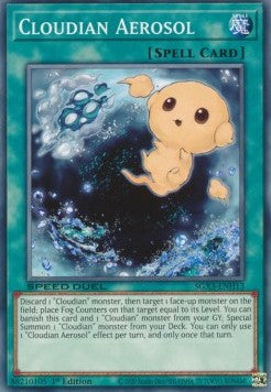 Aerosol Nubiano - Speed Duel GX: Duelists of Shadows (Common) [SGX3-H13]