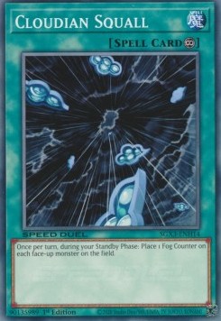 Acquazzone Nubiano - Speed Duel GX: Duelists of Shadows (Common) [SGX3-H14]