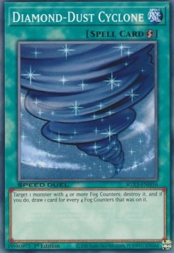 Ciclone di Polvere di Diamanti - Speed Duel GX: Duelists of Shadows (Common) [SGX3-H16]