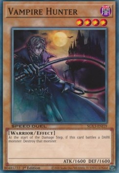 Cacciatore di Vampiri - Speed Duel GX: Duelists of Shadows (Common) [SGX3-I19]