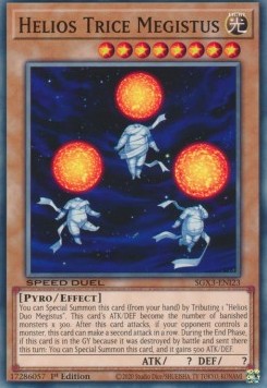 Helios Trio Megistus - Speed Duel GX: Duelists of Shadows (Common) [SGX3-I23]