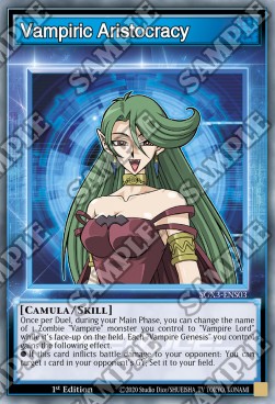 Vampire Aristocracy (Skills) - Speed Duel GX: Duelists of Shadows (Common) [SGX3-S03]