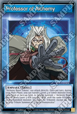 Professor of Alchemy (Skills) - Speed Duel GX: Duelists of Shadows (Common) [SGX3-S06]