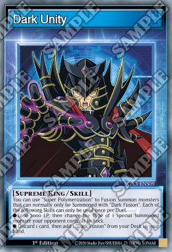 Dark Unity (Skill) - Speed Duel GX: Duelists of Shadows (Common) [SGX3-S09]