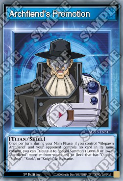 Archfiend's Promotion (Skill) - Speed Duel GX: Duelists of Shadows (Common) [SGX3-S13]
