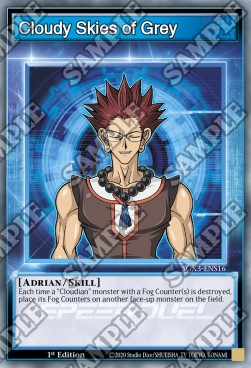 Cloudy Skies of Grey (Skill) - Speed Duel GX: Duelists of Shadows (Common) [SGX3-S16]