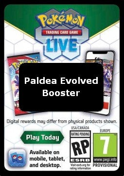 Live Code Card (Booster) - Evoluzioni a Paldea (Online Code Card)