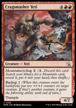 Cragsmasher Yeti - L’Avanzata delle Macchine: Extras (Common) [XMOM-333]