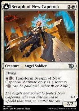 Seraph of New Capenna // Seraph of New Phyrexia - L’Avanzata delle Macchine (Uncommon) [MOM-36]