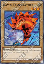 Raggio e Temperatura - Legend of Blue Eyes White Dragon (25th Anniversary Edition) (Common) [LOB-25TH-035]