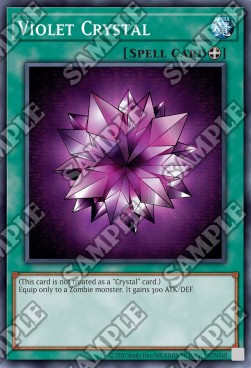 Cristallo Viola - Legend of Blue Eyes White Dragon (25th Anniversary Edition) (Common) [LOB-25TH-042]