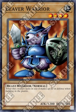 Castoro Guerriero - Legend of Blue Eyes White Dragon (25th Anniversary Edition) (Common) [LOB-25TH-064]