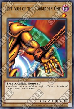 Braccio Sx del Proibito - Legend of Blue Eyes White Dragon (25th Anniversary Edition) (Ultra Rare) [LOB-25TH-123]