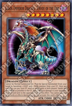 Drago Imperatore del Chaos - Emissario della Fine - Invasion of Chaos (25th Anniversary Edition) (Secret Rare) [IOC-25TH-000]