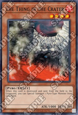 La Cosa nel Cratere - Invasion of Chaos (25th Anniversary Edition) (Common) [IOC-25TH-063]