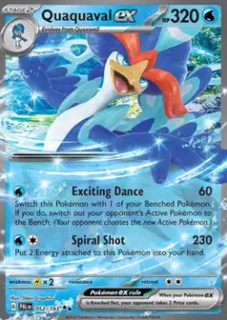 Quaquaval ex - Evoluzioni a Paldea (Double Rare) [PAL-052]