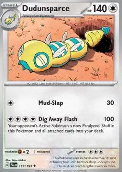 Dudunsparce - Evoluzioni a Paldea (Uncommon) [PAL-157]